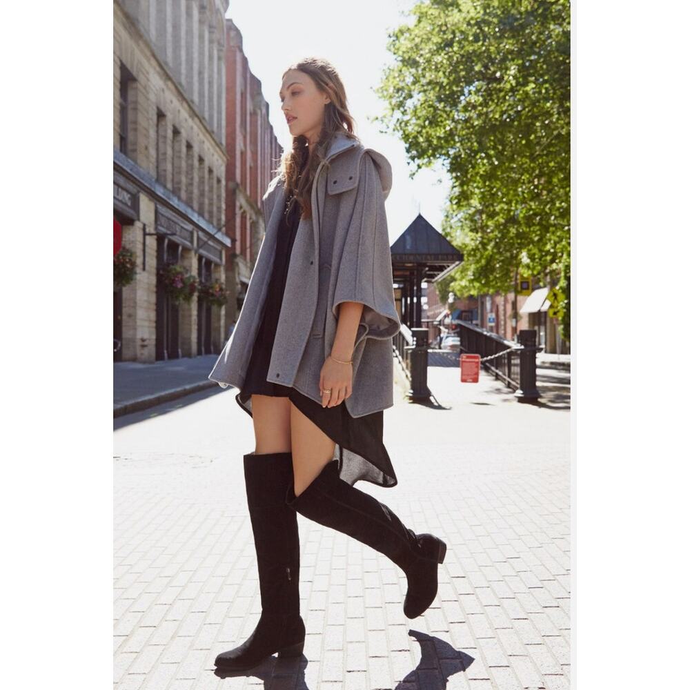 Sam Edelman Johanna Over the Knee Expresso Brown Suede Boot size 8.5 M